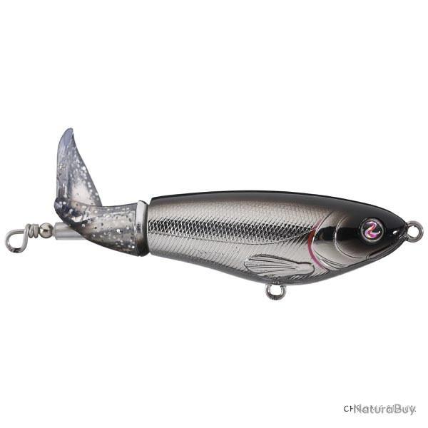 Leurre River2Sea Whopper Plopper 9cm Chrome Black