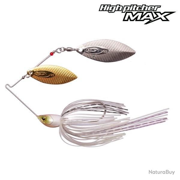 Spinnerbait OSP High Pitcher Max Double Willow S06 - Vivid Pearl White