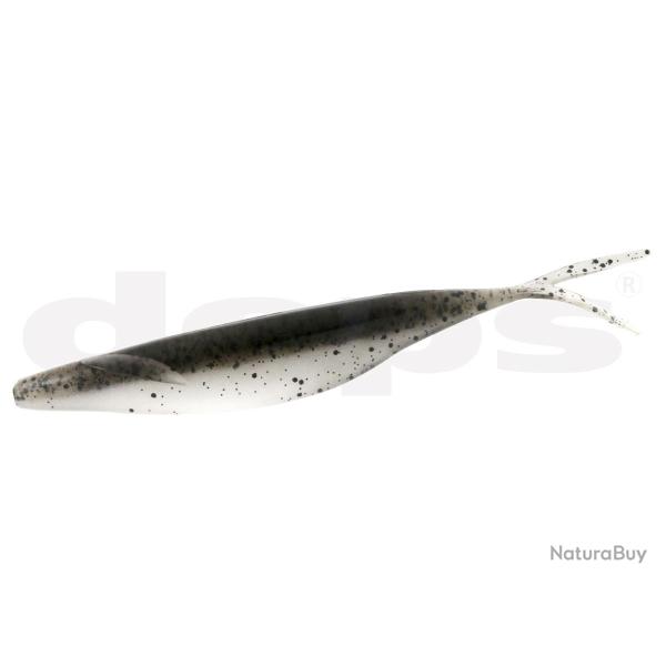 Leurre Souple Deps Sakamata Shad 12,5 et 15,3cm 15,3cm 103 - Smoke Pepper Clear
