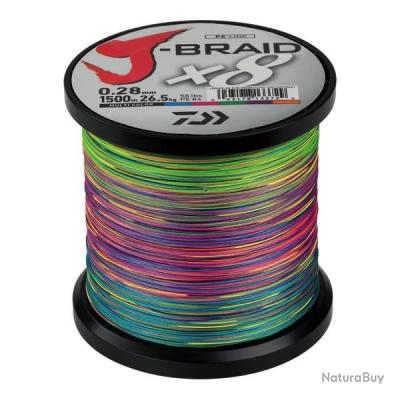 Cordon en nylon tressé 4 mm - Multicolore Pastel x3m - Perles & Co