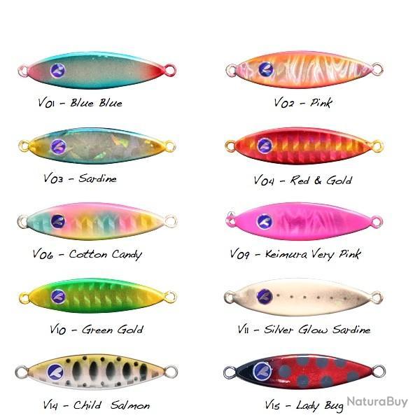 Jig Metallique Blue Blue Sea Ride Mini 12g V03 - Sardine