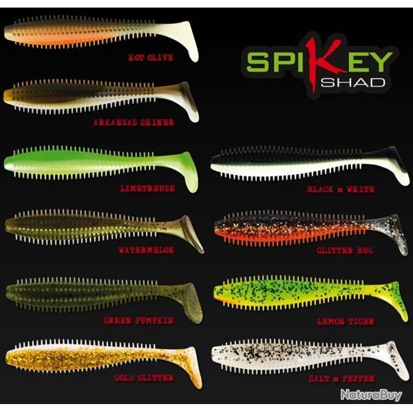 Leurre Souple Fox Rage Spikey Shad 12cm Lemon Tiger