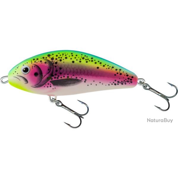 Poisson Nageur Salmo Fatso 14cm F14S Bright Trout