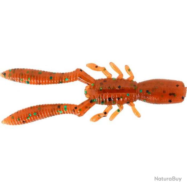 Leurre Souple Megabass Bottle Shrimp 10cm Root Beer Green / Black Flake