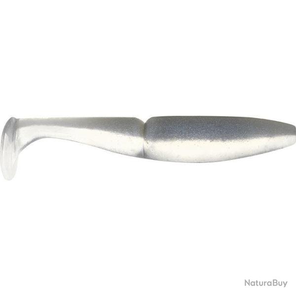 Leurre Souple Sawamura One Up Shad 4 pouces - 8,4cm 129 - Clear Blue