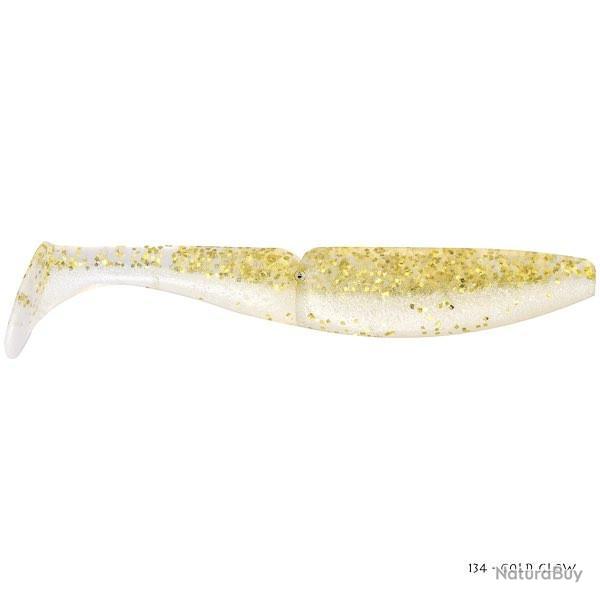 Leurre Souple Sawamura One Up Shad 5 pouces - 10,6cm 134 - Gold Glow