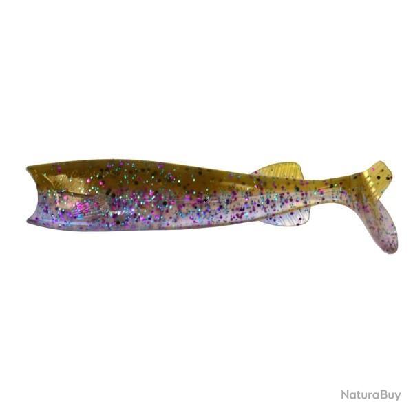 Leurre Souple Volkien Soul Acid Shad 10cm Kaki Purple