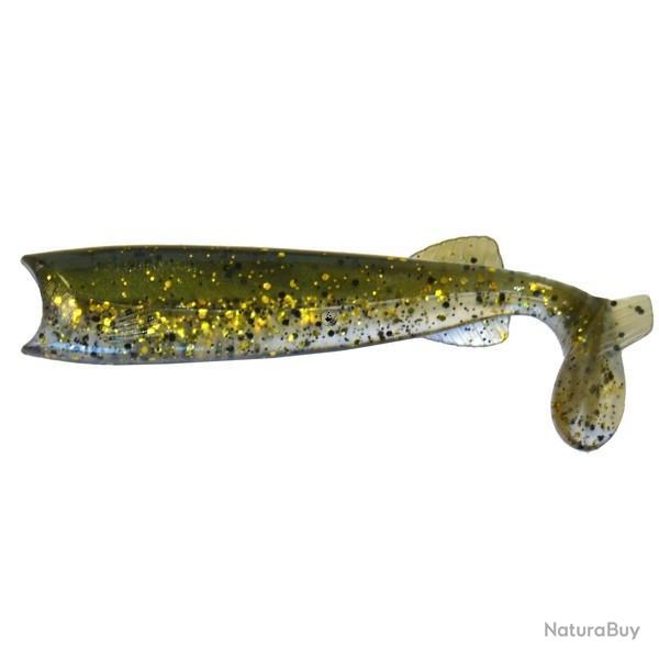 Leurre Souple Volkien Soul Acid Shad 10cm Golden Kaki