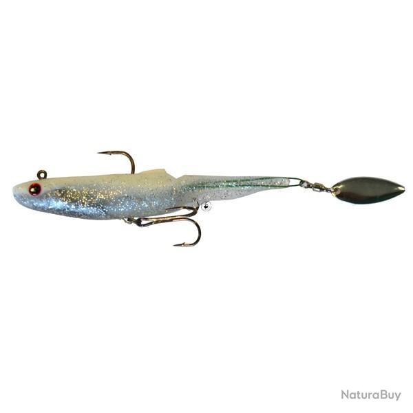 Leurre Souple Volkien Soul Talion Evo Blade 13cm White Pepper Belly