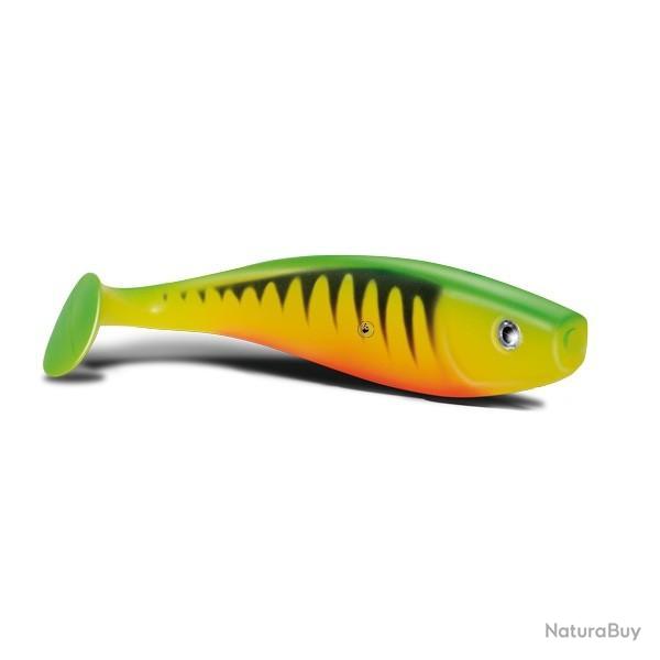 Leurre Souple Delalande Shad GT 18cm Fire Tiger Z�br�