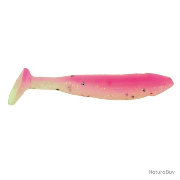 Leurre Souple Bass Assassin Crappie Dapper 5cm Pink Ghost