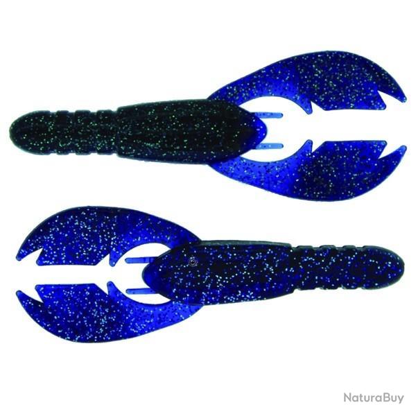 Leurre Souple Bass Assassin Pure Craw 10cm Junebug Blue Belly