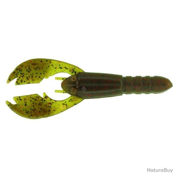 Leurre Souple Bass Assassin Pure Craw 10cm Green Pumpkin