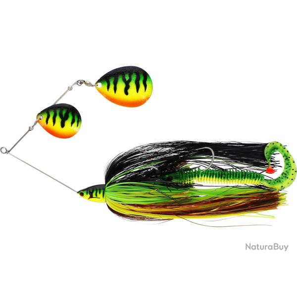 Leurre spinnerbait Westin Monster Vibe Colorado 65g Flash Firetiger