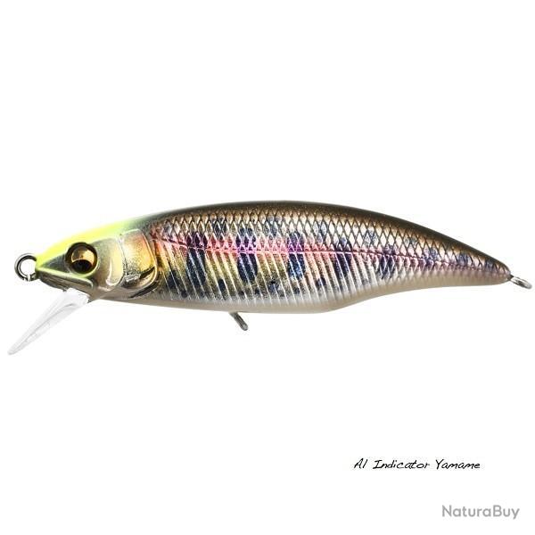 Poisson Nageur Megabass Great Hunting Flat Side Fast Sinking 4,5cm Al Indicator Yamame