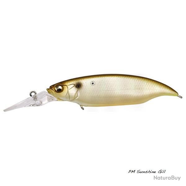 Poisson Nageur Megabass Dive Elbo 78 F PM Sunshine Gill