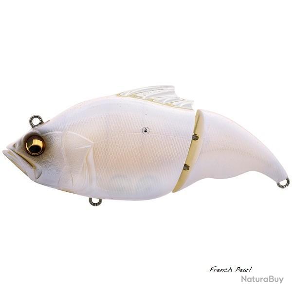 Poisson Nageur Megabass Vatalion F 115mm French Pearl
