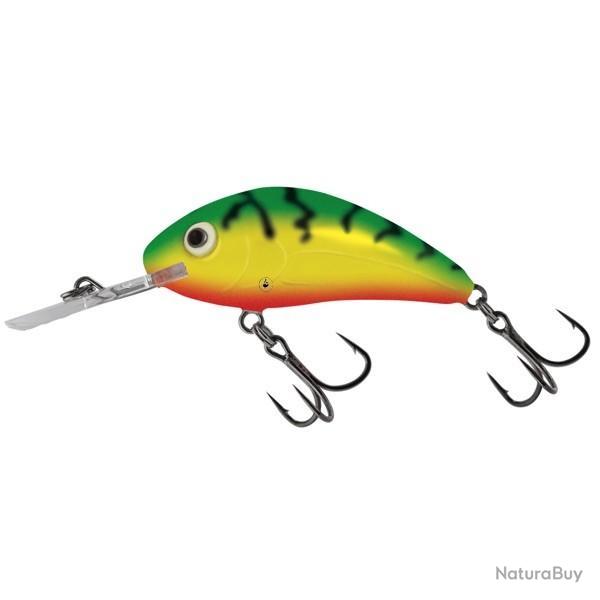 Poisson Nageur Salmo Rattlin Hornet Flottant 5,5cm GT - Green Tiger