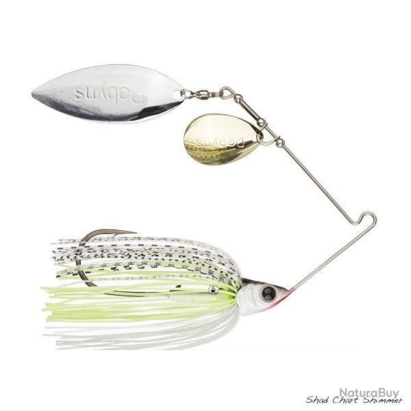 Spinnerbait Dobyns D-Blade Beast Series 10,5g Shad Chart Shimmer