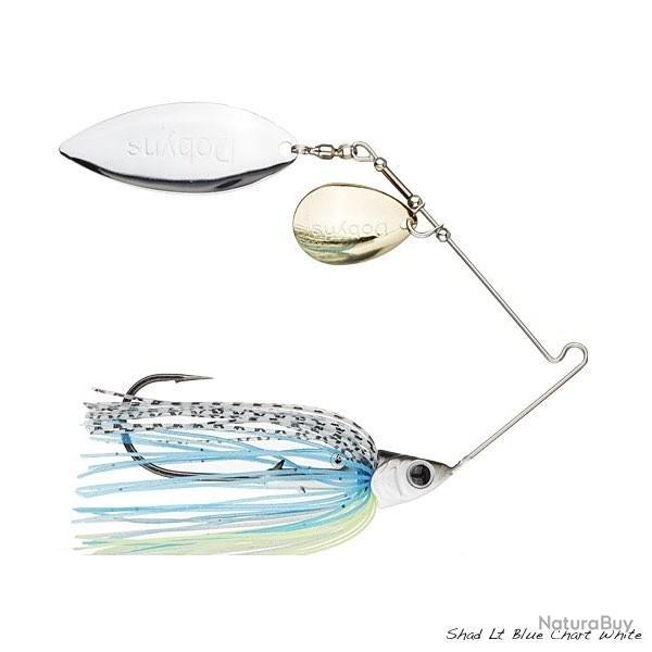 Spinnerbait Dobyns D-Blade Beast Series 14g Shad Lt Blue Chart White