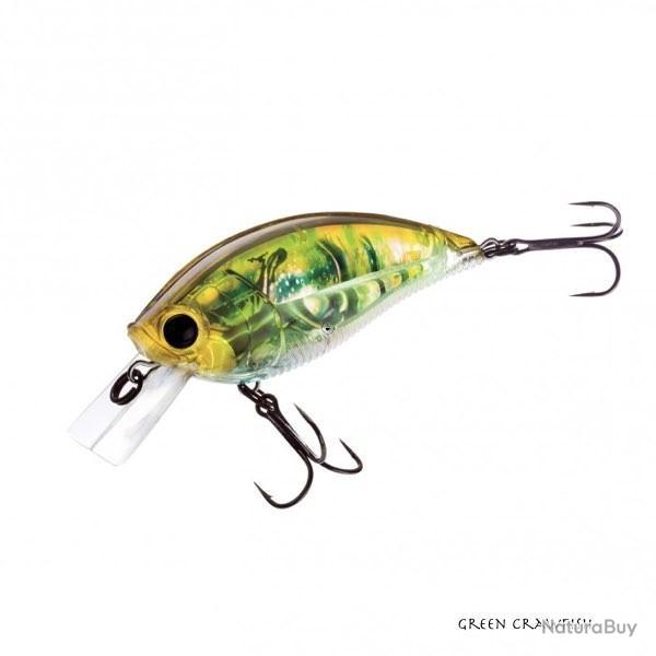 Poisson Nageur Yo-Zuri 3DR Shallow Crank 5 cm Green Crawfish