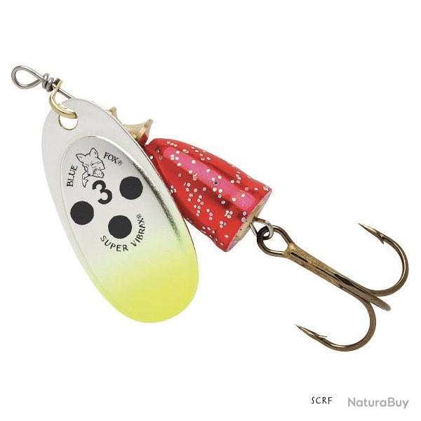 Cuiller Tournante Blue Fox Vibrax Flake 2 SCRF