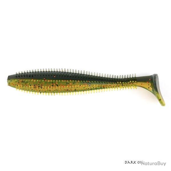 Leurre Souple Fox Rage Spikey Shad Ultra UV 12cm Dark Oil