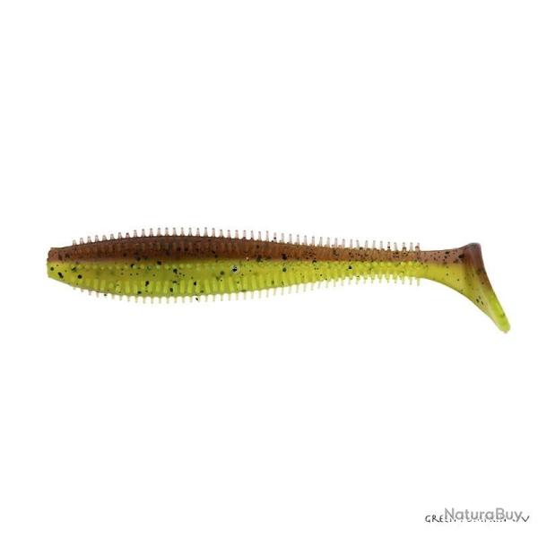 Leurre Souple Fox Rage Spikey Shad Ultra UV 12cm Green Pumpkin UV