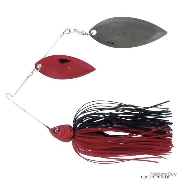 Leurre Spinnerbait River2Sea Bling Double Willow 10g Cold Blooded