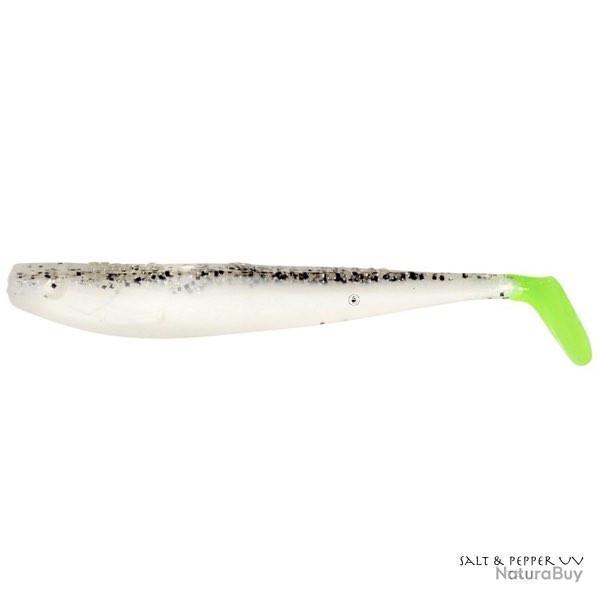 Leurre Souple Quantum Mann's Q-Paddler 10cm Salt & Pepper UV Tail