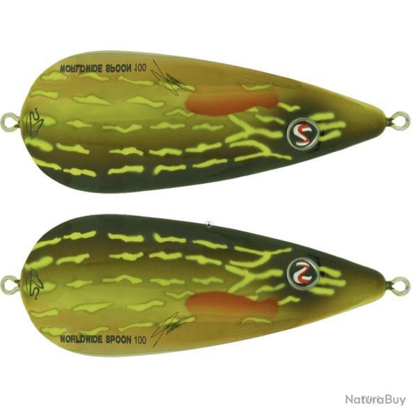Cuiller Ondulante River2Sea Worldwide Spoon 10cm Pike