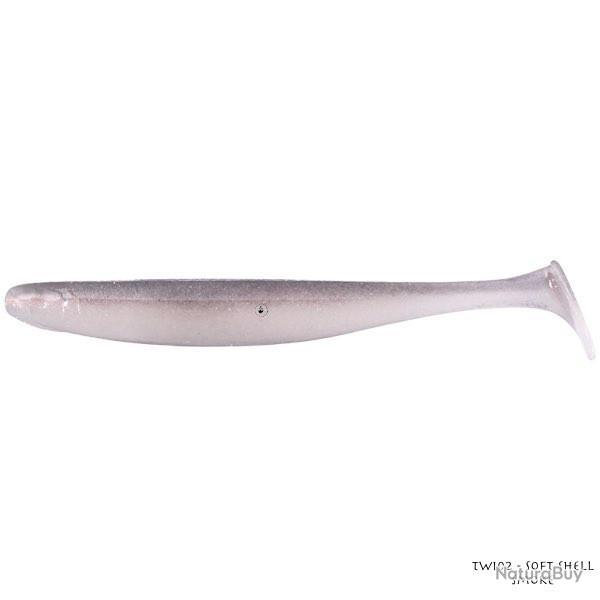 Leurre Souple OSP Dolive Shad 10cm 102 - Soft Shell Smoke