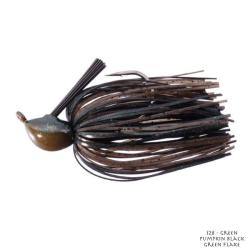 Leurre OSP Zero One Jig 7g S28 - Green Pumpkin Black Green Flake