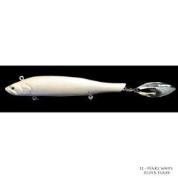 Poisson Nageur Babyface SM135S 40 g 12 - Pearl White Silver Flake