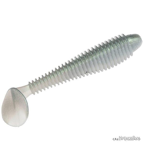 Leurre Souple Strike King Rage Swimmer 9,5cm Green Grizzard Shad