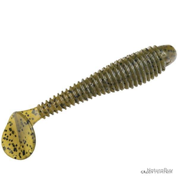 Leurre Souple Strike King Rage Swimmer 9,5cm 46 - Green Pumpkin