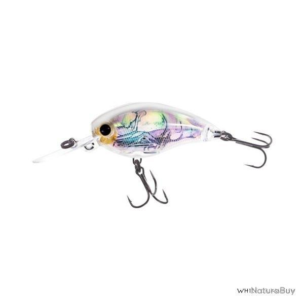 Poisson Nageur Yo-Zuri 3DR Mid Crank 7 cm White Crawfish