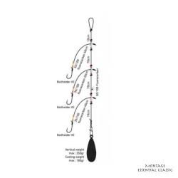 Montage Daiwa D'Rig Surfcasting Essential Classic