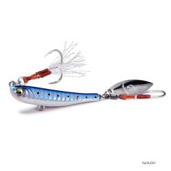 Jig m&eacute;tallique Megabass Makippa 40 g Iwashi