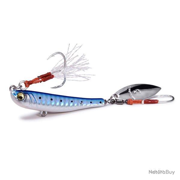 Jig m�tallique Megabass Makippa 40 g Iwashi