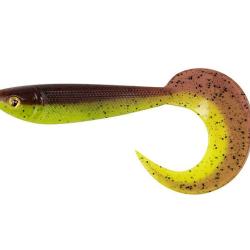 Leurre Souple Fox Rage Pro Grub Ultra UV 16cm 16cm UV Green Pumpkin