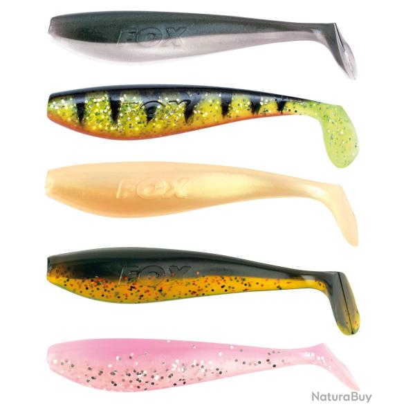 Leurre Souple Fox Rage Ultra UV Zander Pro Shad Mixed Color 7,5cm