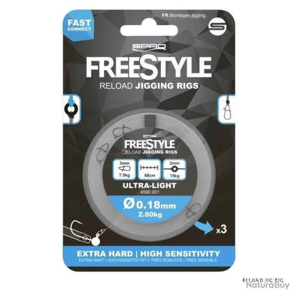 Bas de Ligne Spro Freestyle Reload Jig Rig 35/100