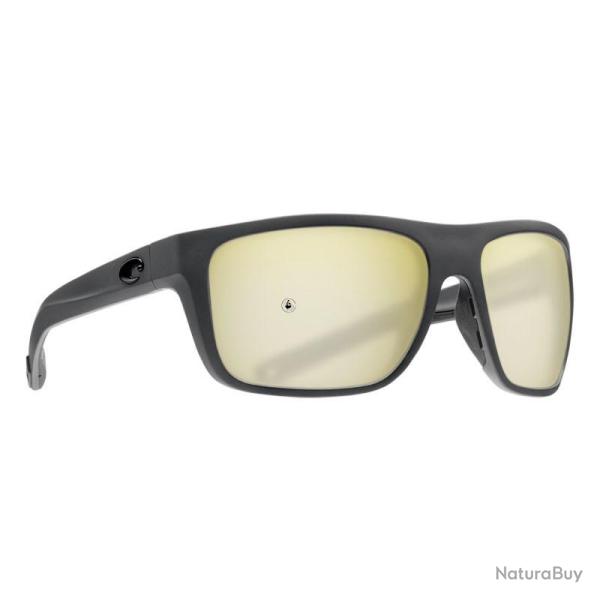 Lunettes Polarisantes Costa Broadbill Matte Reef 580G Gray Silver Mirror