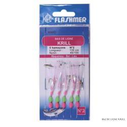 Bas de ligne Mitraillette Flashmer Krill 6