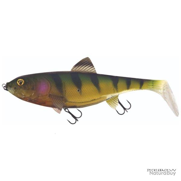 Leurre Souple Fox Rage Giant Replicant Wobble 35cm Stickleback UV