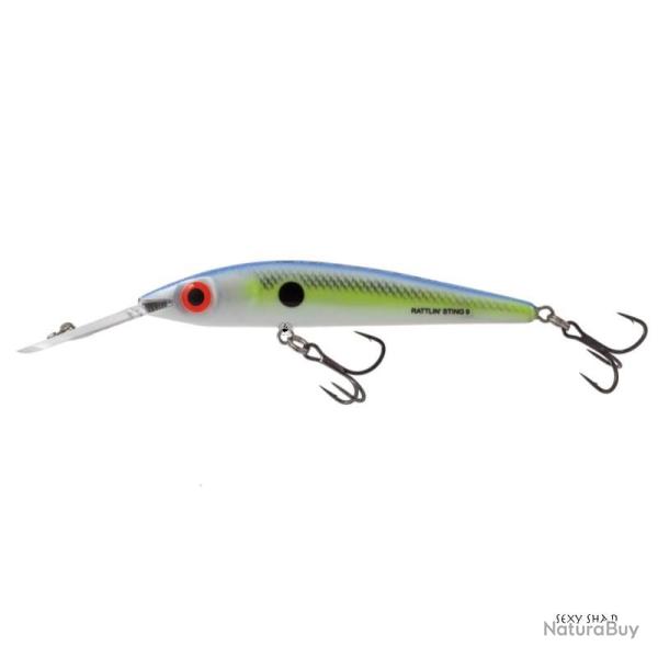 Poisson Nageur Salmo Rattlin Sting Deep Runner 9cm SS - Sexy Shad