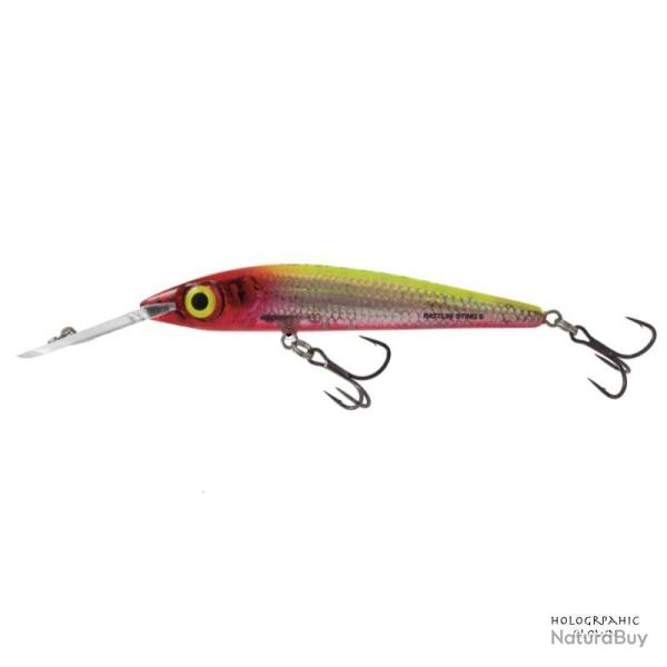 Poisson Nageur Salmo Rattlin Sting Deep Runner 9cm HCL - Holographic Clown