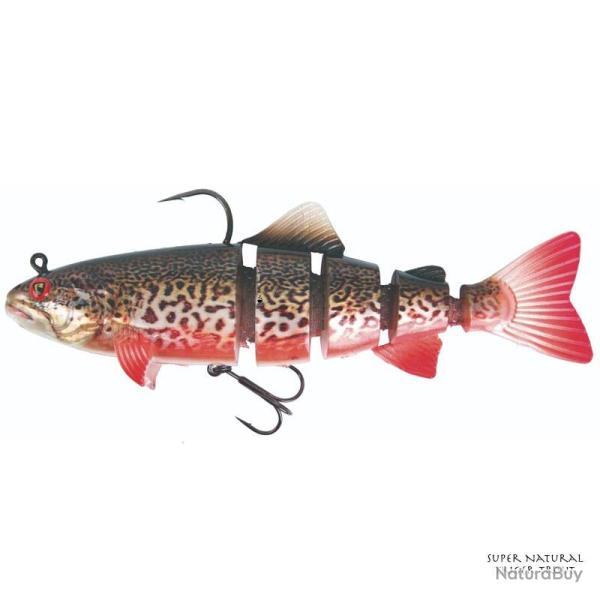 Leurre Souple Fox Rage Replicant Realistic Trout Jointed 18cm SN Tiger Trout
