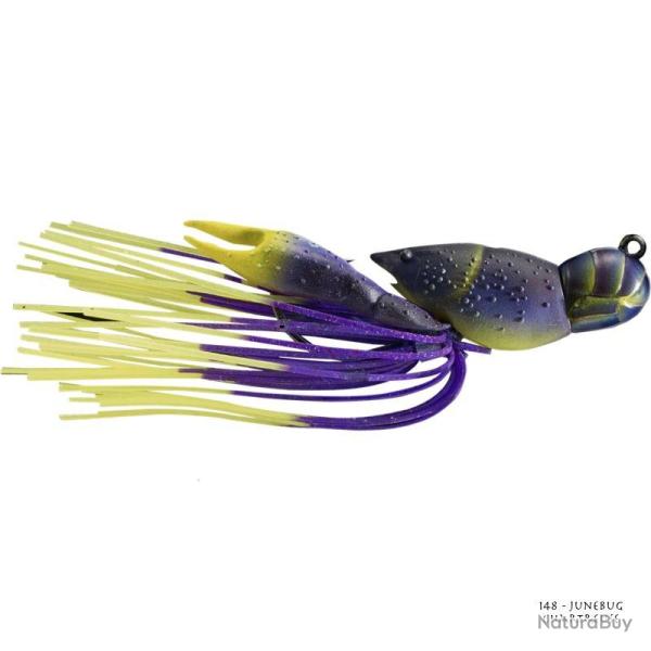 Rubber Jig Live Target Hollow Body Craw 4,5cm 148 - Junebug Chartreuse